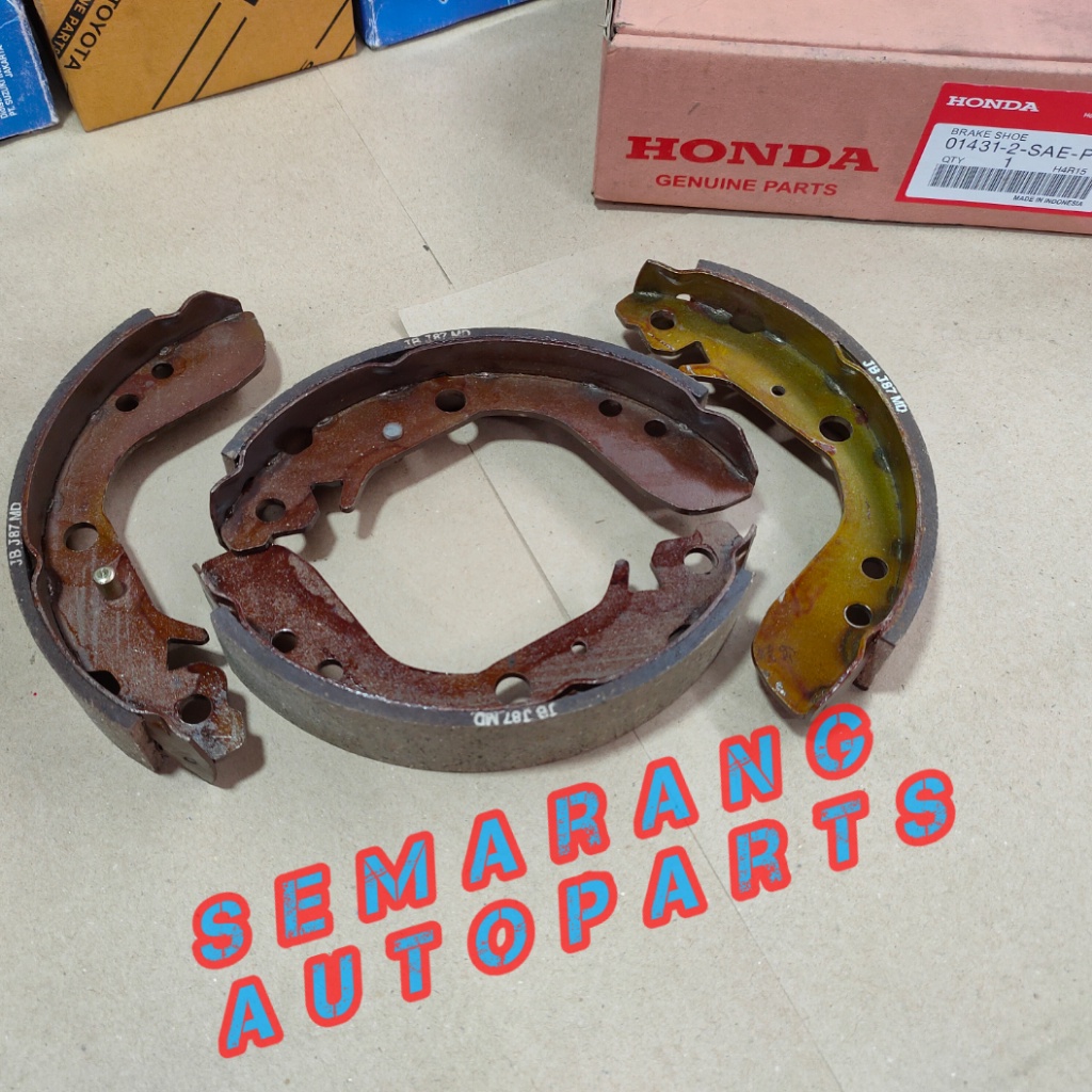 KAMPAS REM BELAKANG JAZZ IDSI brake shoe honda jazz idsi