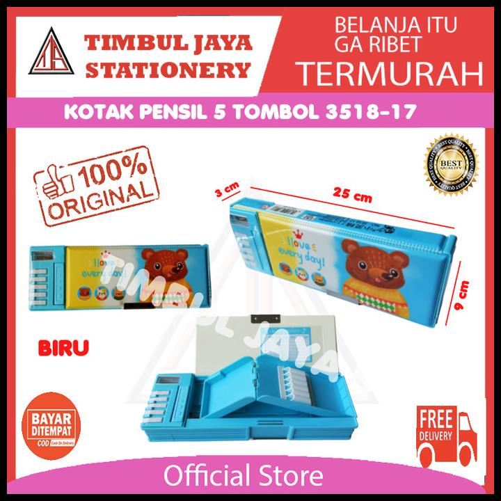 

Banana | Tempat Pensil Magnet 5 Tombol + Termometer Love Every Day 3518