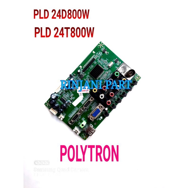 MAINBOARD TV LED POLYTRON PLD 24T800W PLD 24D800W PLD 24T800 PLD 24D800