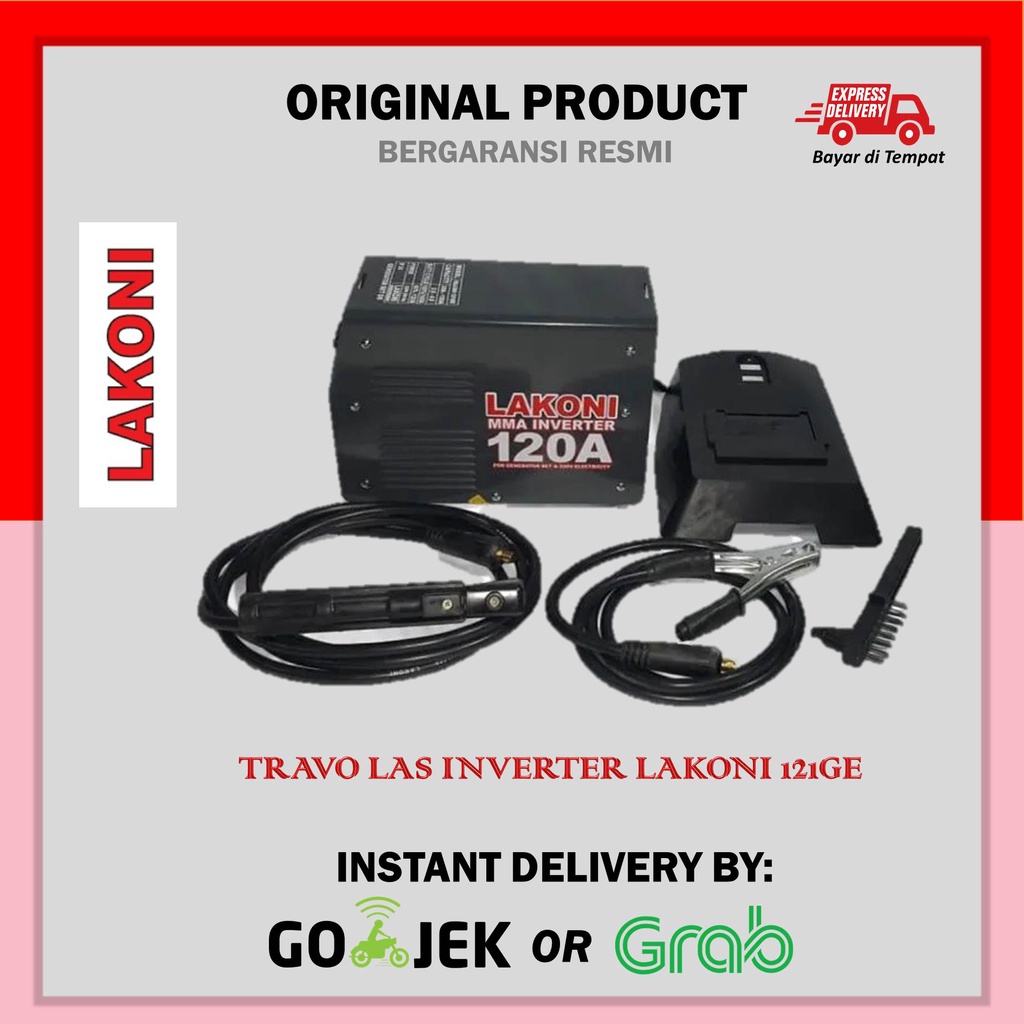 TRAVO LAS INVERTER LAKONI 121 GE / Falcon Lakoni 121GE Mesin Las Listrik / Inverter / Travo Las/ Mes