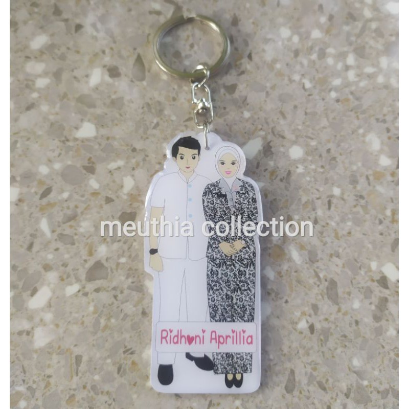 Gantungan Kunci Couple Bidan dan Nakes