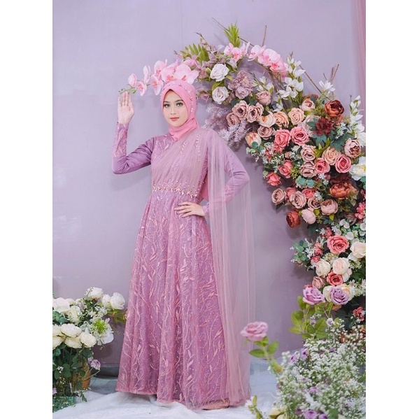 Mahara dress - gamis Open PO