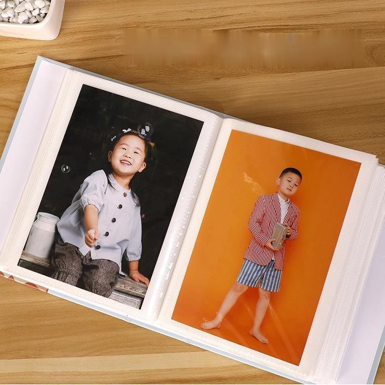 6 INCH 100 Album Foto Keluarga 4R Tempat Foto Kenangan Memory Buku Anak Studio Dummy Buku Palsu  Photo Bts Kpop Army Card Holder
