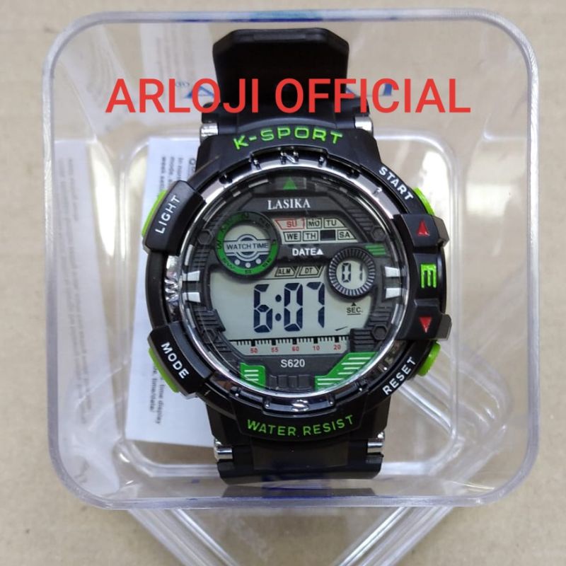 Jam tangan Dewasa Lasika S620 ada BOX dan bisa pake BERENANG