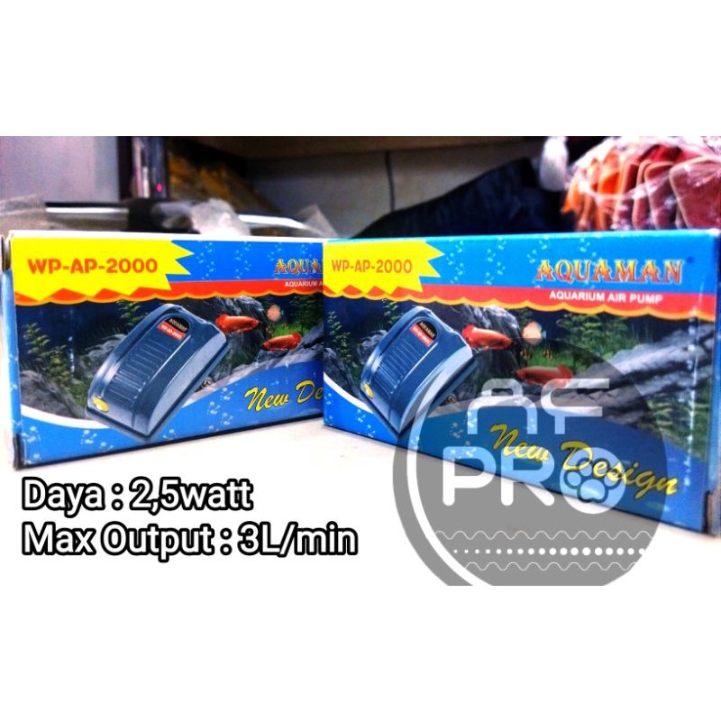 Promo murah Airpump Aerator Aquaman AP 2000