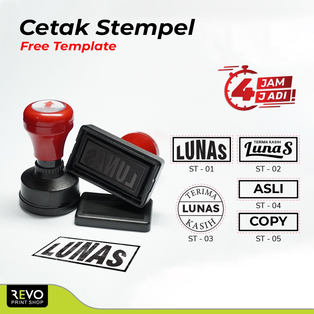 

Stempel Flash / Cetak Stempel Lunas / Stemple Asli / Stampel Copy