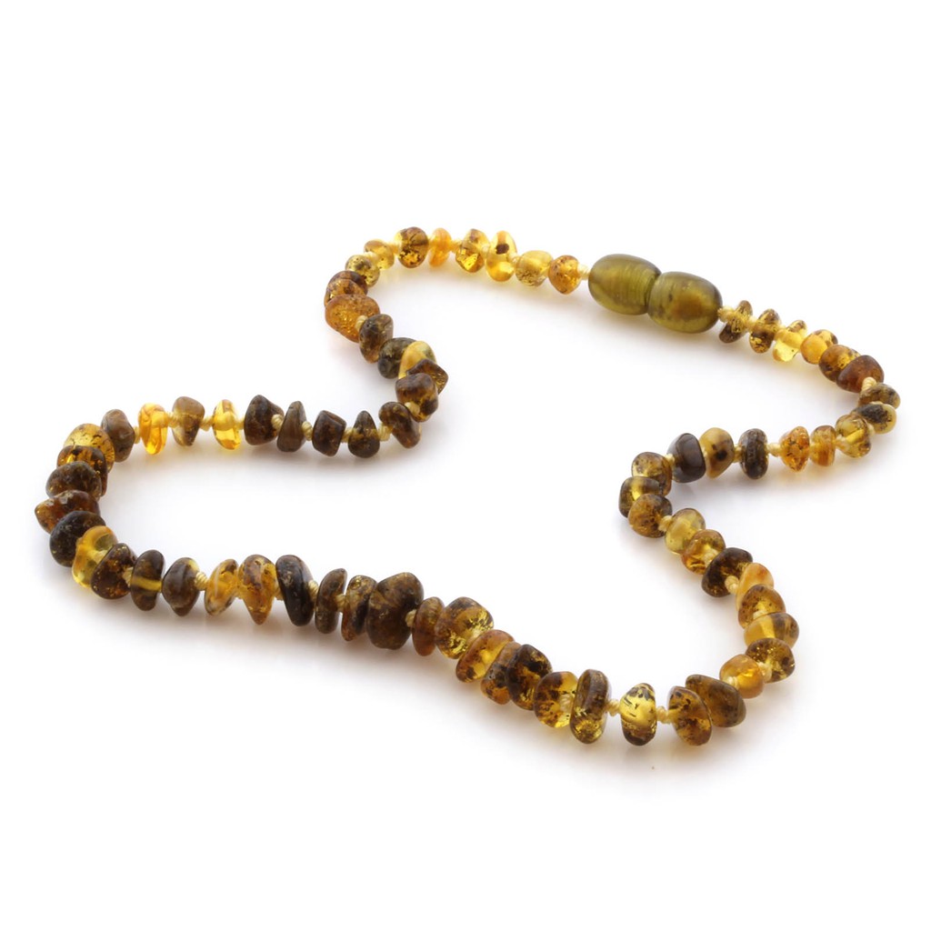 Kalung Baltic Amber Green (XB54G , CE38) By Carlis Baby