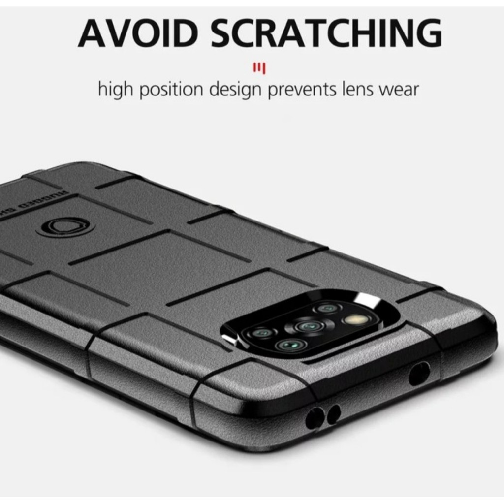 Rugged Shield Armor POCO F3 F2 F4 X3 PRO X5 M3 MI4 PRO Xiaomi 12 Lite pro mi 11 lite redmi note 11 pro 10a 10c  Case casing cover