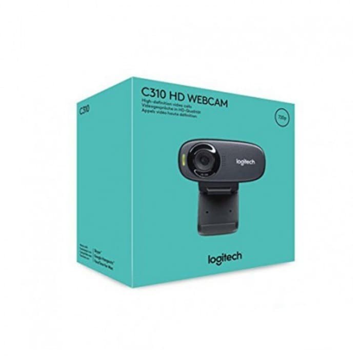 Logitech Webcam C310 HD 720 P - Webcam Originial - Garansi Resmi 2 Th