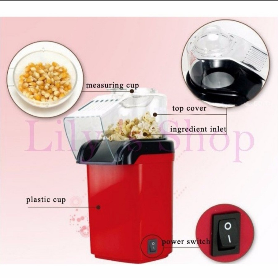 POPCORN MAKER MINI - MESIN PEMBUAT POPCORN - POPCORN MACHINE ORIGINAL