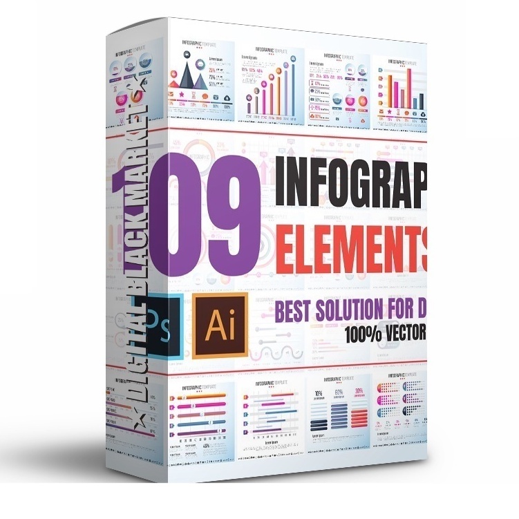 109 Infographics Design Template - Vector Designs