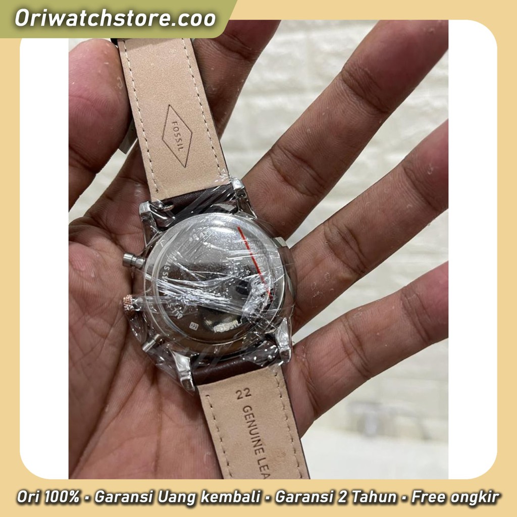 TERLARIS FOSSIL JAM TANGAN PRIA SIZE 44 MM FREE BOX ORI FS5408