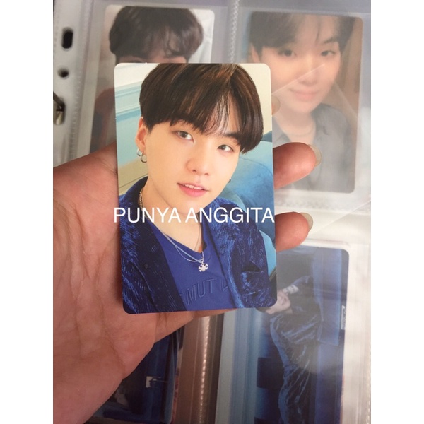 BTS SUGA/YOONGI BE Essential Official Photocard
