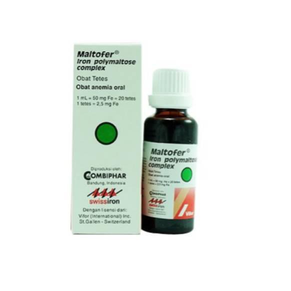 PWF MALTOFER DROP 30 ML asupan besi untuk bayi 990 G