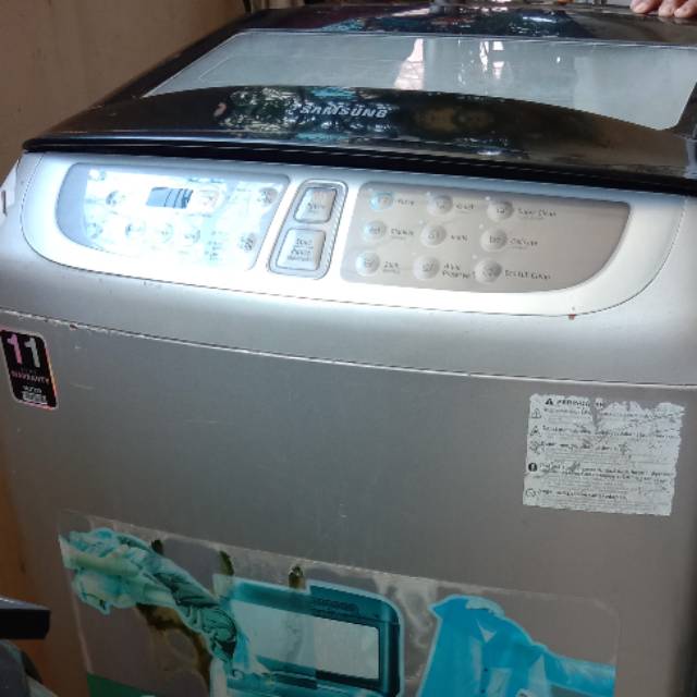 Mesin cuci Samsung bekas ukuran 9.5kg