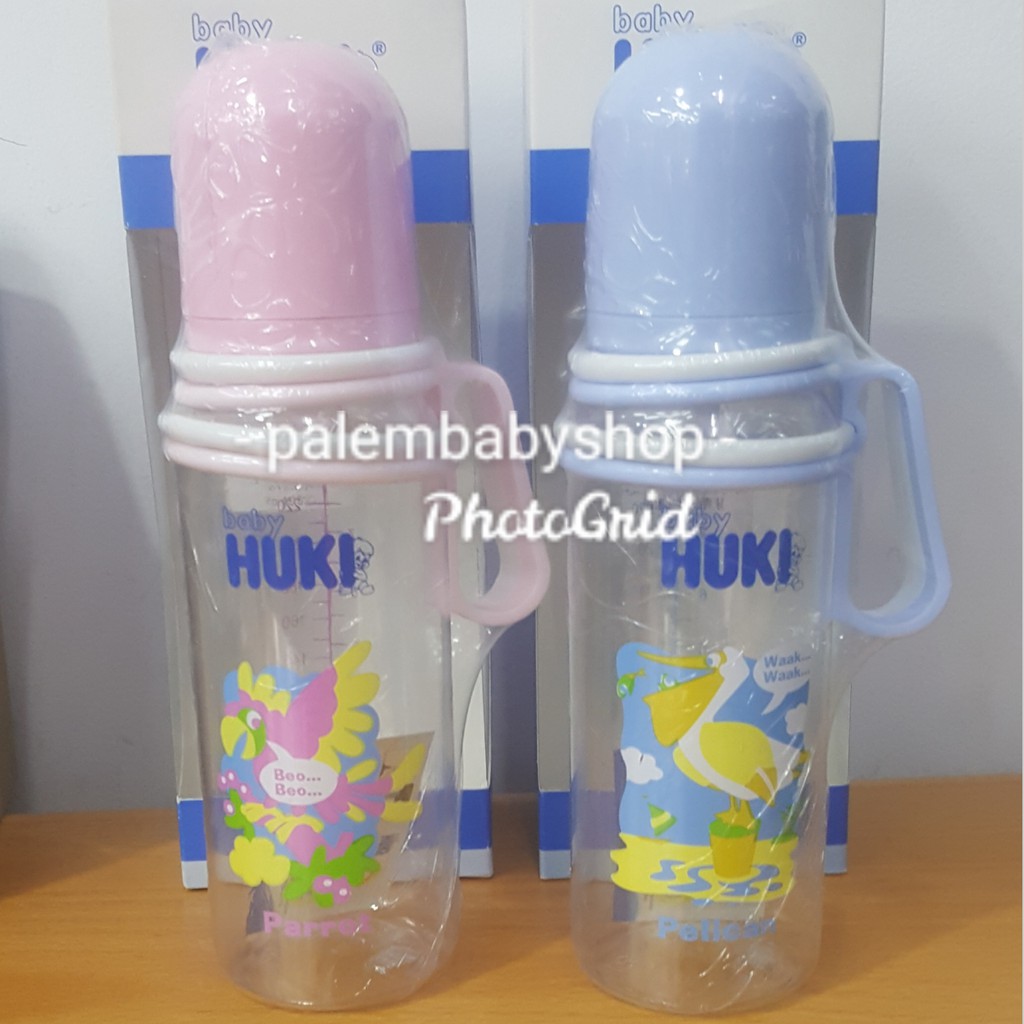 BABY HUKI DELUXE WITH HANDLE BOTOL SUSU 240ml 0168