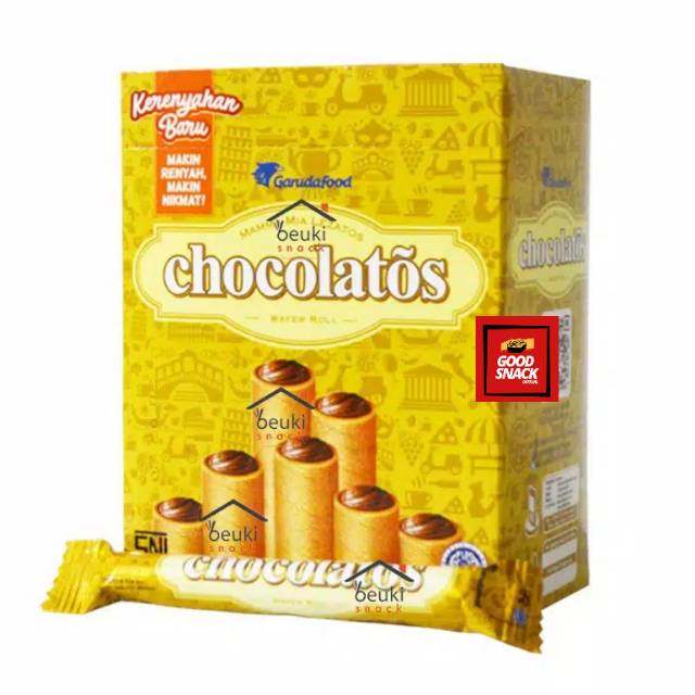 Jual Chocolatos Wafer Roll Wafer Coklat Classic Pcs X Gr Shopee