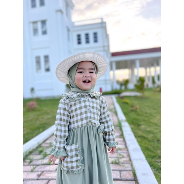 Gamis Anak Haniya By Syafiqa Hijab