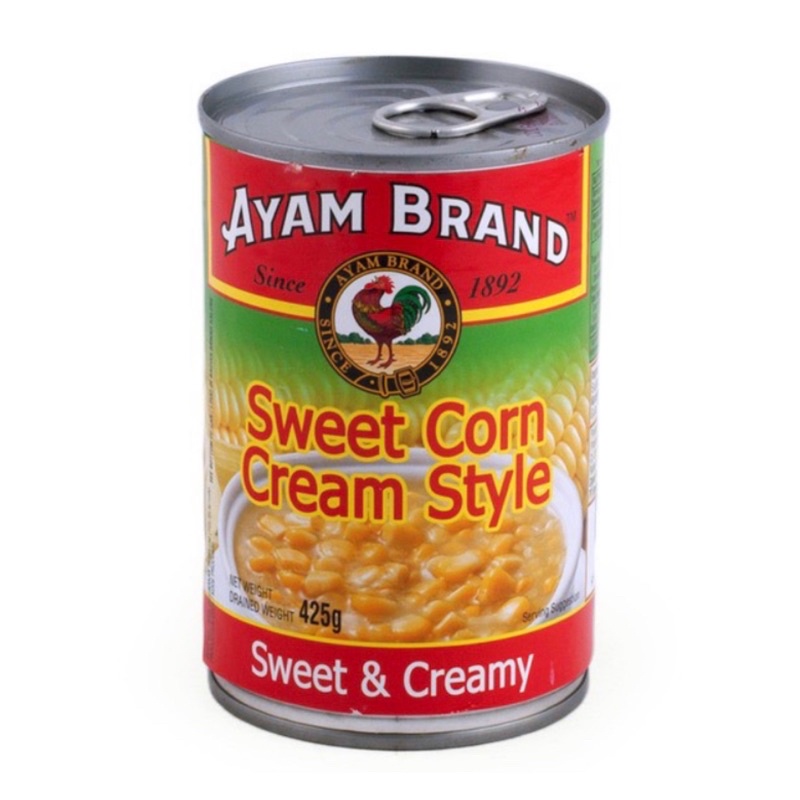 

Ayam Brand Jagung Manis Ala Krim 425gr/Ayam/Brand/Jagung/Manis/Ala/Cream/Kental & Manis