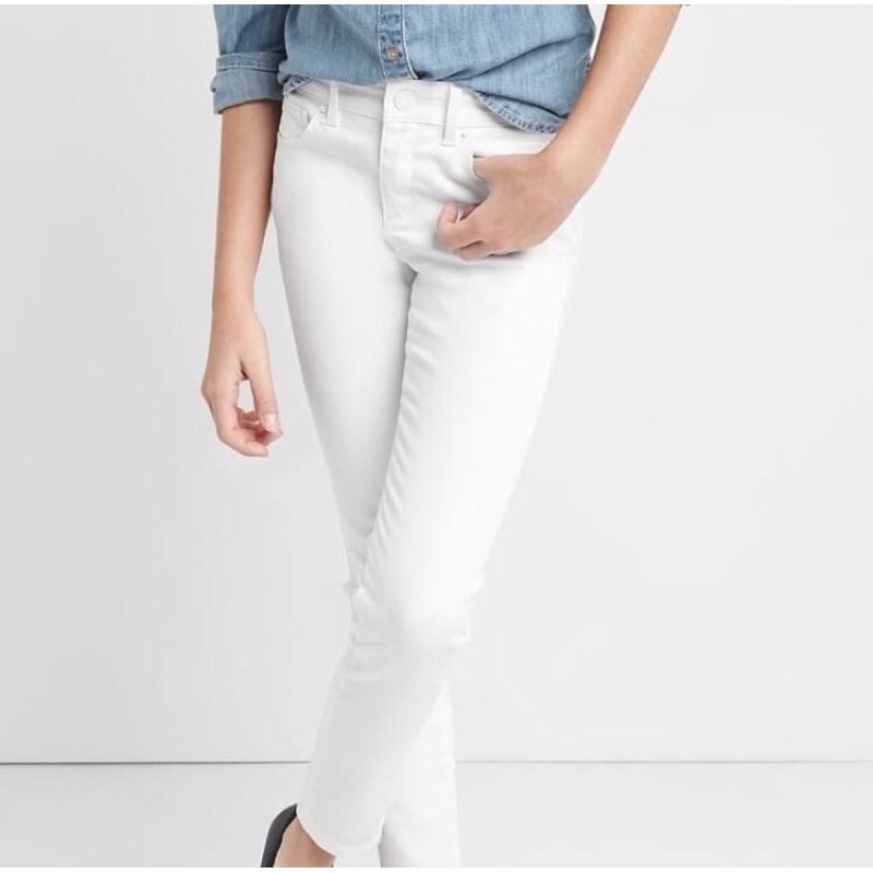 gap celana jeans putih anak
