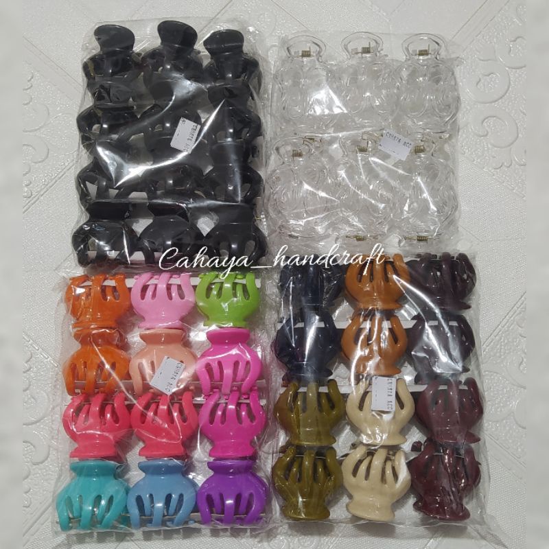 12pcs Jedai Jepitan Rambut Grosir