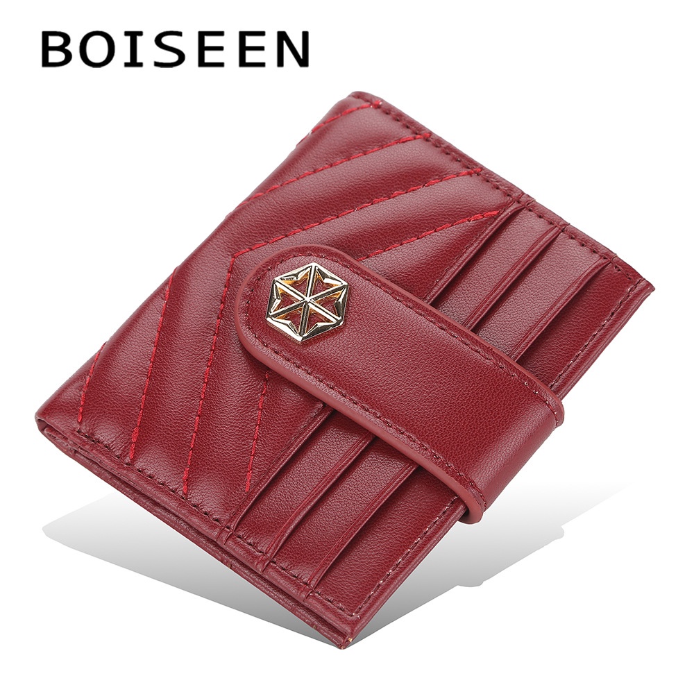 BOISEEN N1889 Dompet Kartu Wanita Bahan Kulit PU Leather Premium WATCHKITE WKOS