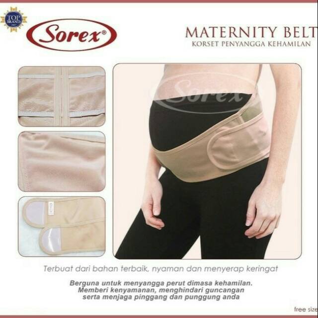 New korset penyangga kehamilan / maternity support belt by sorex 4430