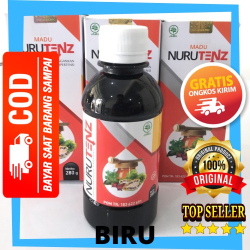 

Madu NURUTENZ Herbal Hipertensi dan darah tinggi ORIGINAL PROMO BISA COD