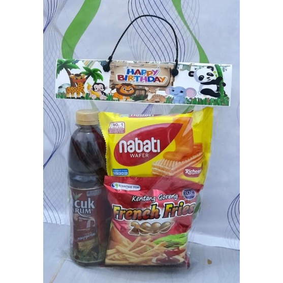 

[MINIMAL ORDER 25 biji harga per biji ]Tas Plastik Ulangtahun Label plastik ulangtahun Tas plastik Happy Birthday