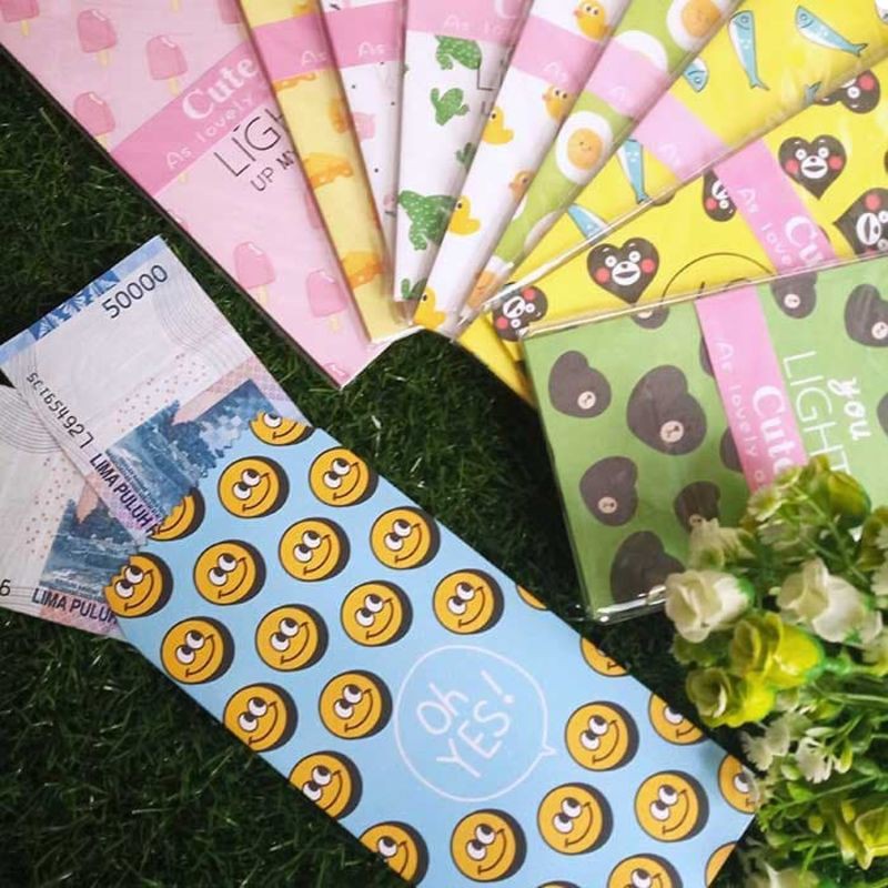 

Amplop Lebaran / Angpao Wedding / Ultah Motif Fancy - CUTE SERIES