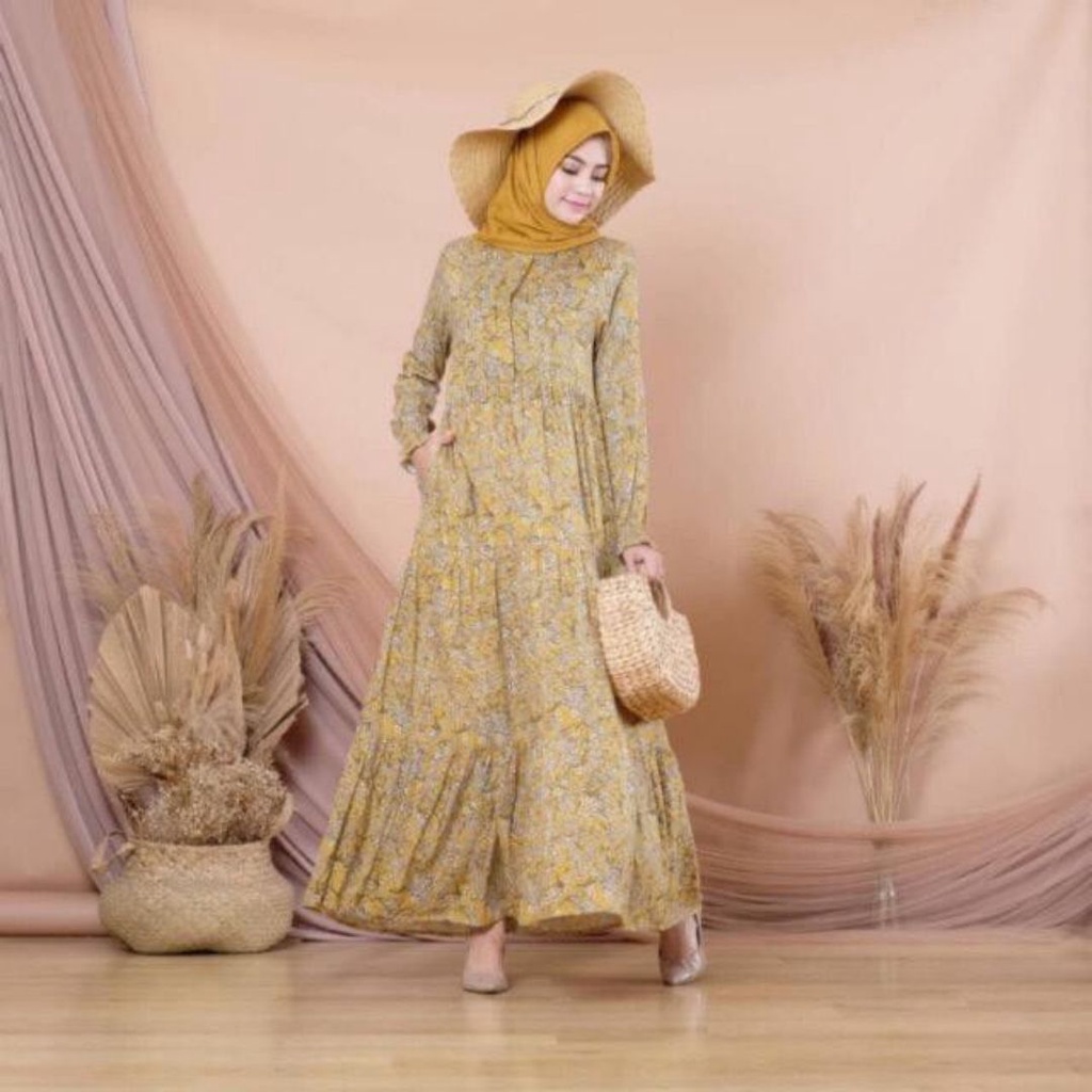 ABA AGEN BAJU HOMEY DRESS GAMIS DEYA BAHAN KATUN-1