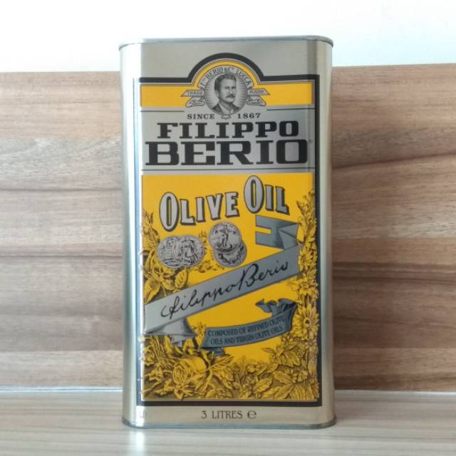 

Filippo Berio olive oil/minyak zaitun 3lt