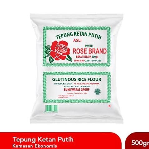

Diskon Tepung Ketan Putih Rose Brand 500 gram Diskon
