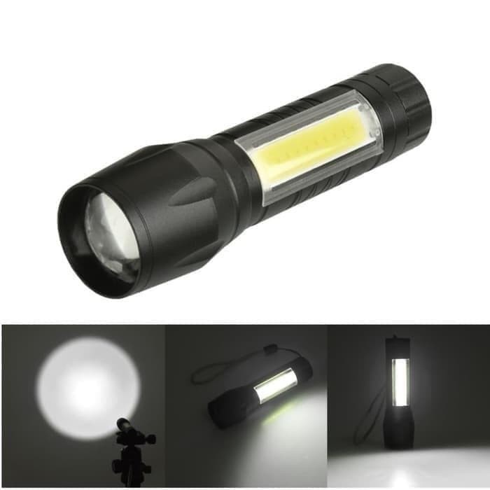 Senter LED Mini senter swat dengan batre tanam