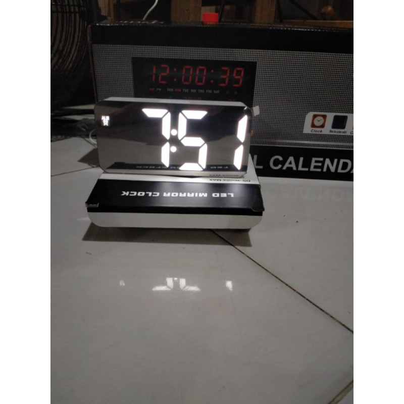 JAM MEJA DIGITAL LED MIRROR DS-3622