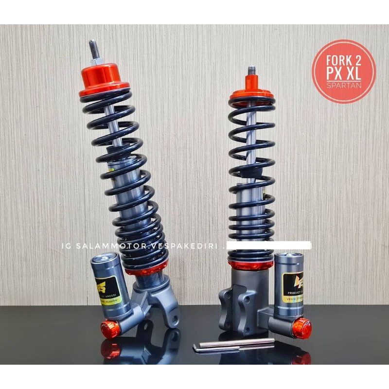 Jual Shock Skok Vespa Vrossi Set Black Colour Hitam Skok Tabung Vrossi Px Excel Spartan