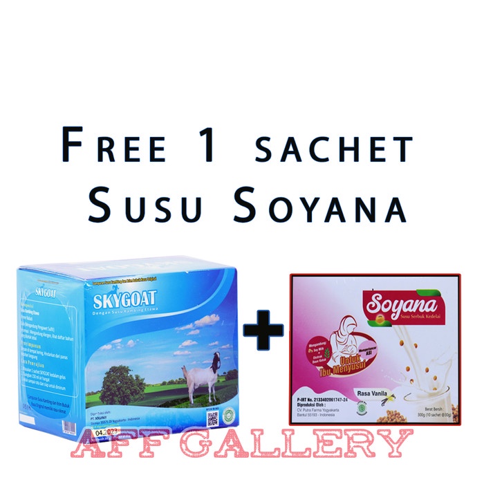 

Sky Goat Susu Kambing Etawa Bubuk Full Cream SkyGoat Original