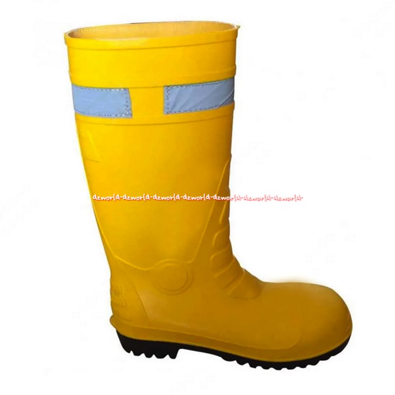 Krisbow Safety Boots Shoes Sepatu Bot Proyek Sepatu Hujan Kuning Yellow Boot But Booth