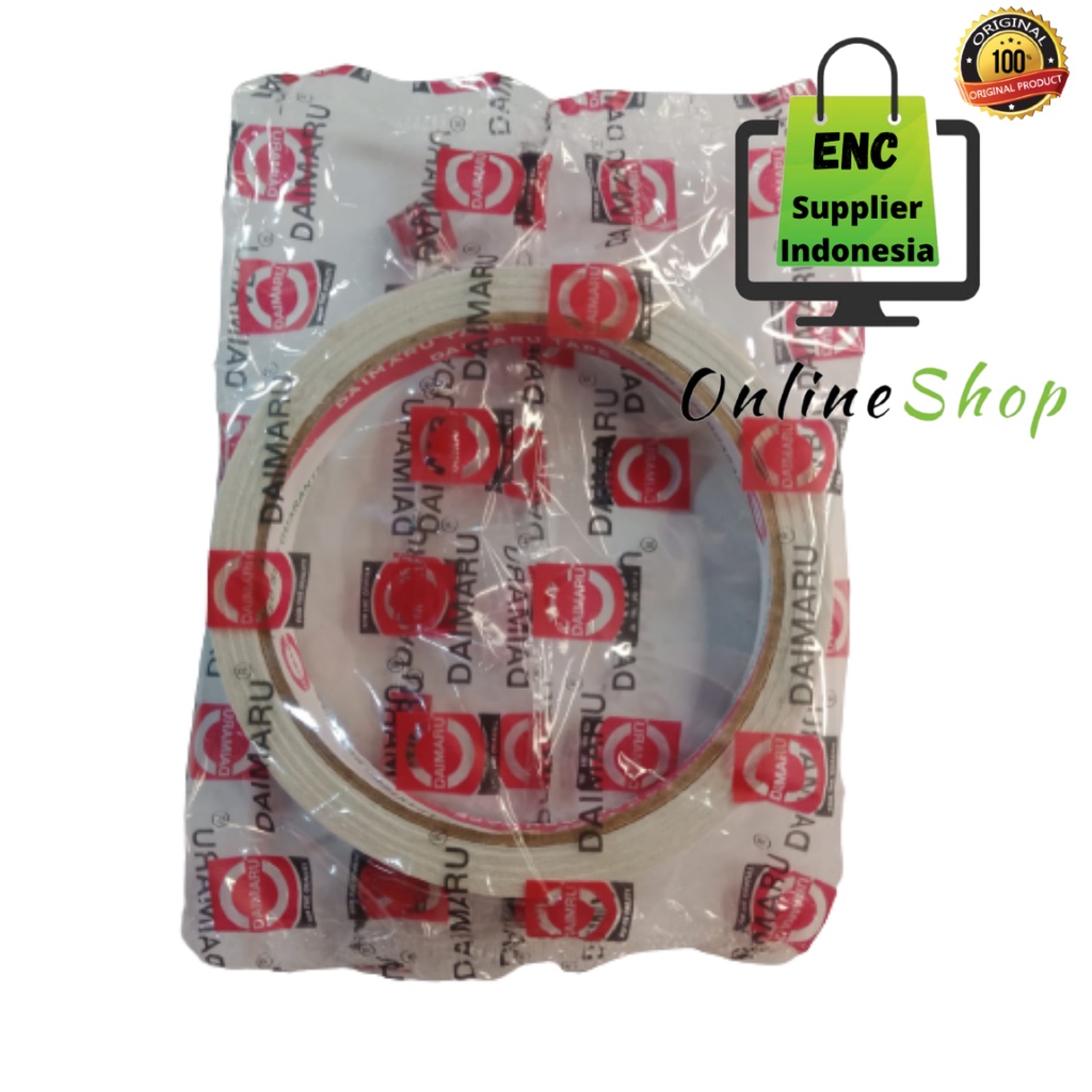 

1 buah Double tape Daimaru 1/2 inch 12 mm x 12 Yard daimaru per pcs - enc.sup