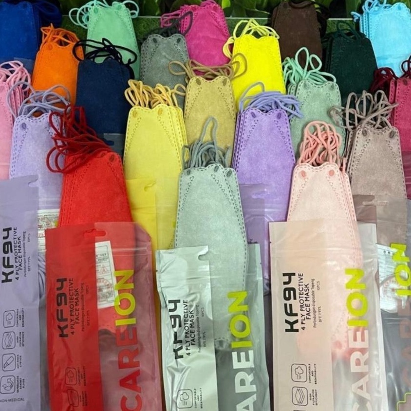 Masker KF94 | Masker KF94 Warna | Masker KF94 Warna Pastel | Masker KF94 Careion | Masker KF94 Warna