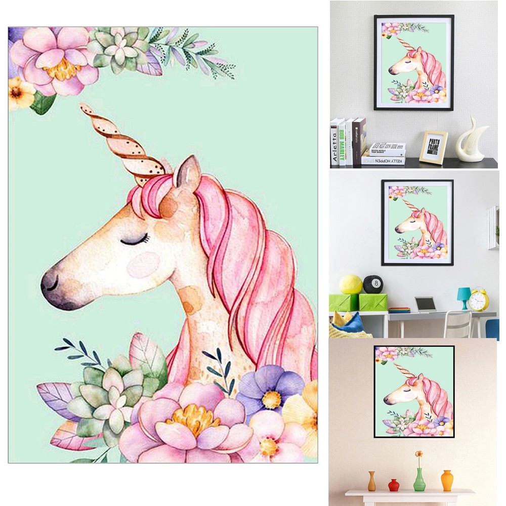 5d Hewan Bulat Berlian Lukisan Bordir Diy Cross Stitch Kerajinan