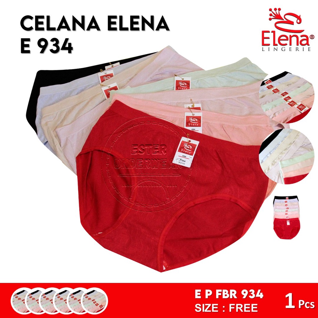 Celana Dalam Wanita ELENA E 934F isi 1Pcs