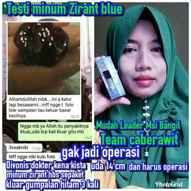 

Minuman Kesehatan ZIRANTD BLUE