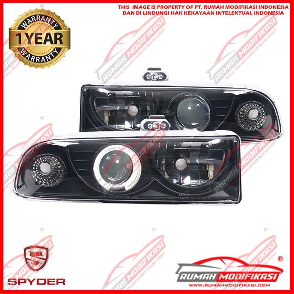 Head Lamp Opel Blazer 1998 2004 Sonar Angel Eyes Black Shopee Indonesia