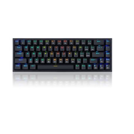 Keyboard gaming redragon mechanical wired usb type-c macro 68 keys 60% tkl castor k631rgb k631 rgb k-631