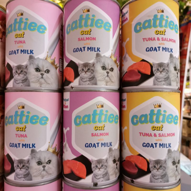 Cattiee Cat Kaleng 405gr / Makanan Kucing Daging Basah Kaleng