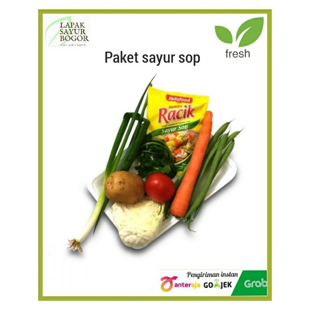 

paket sayur sop + bumbu