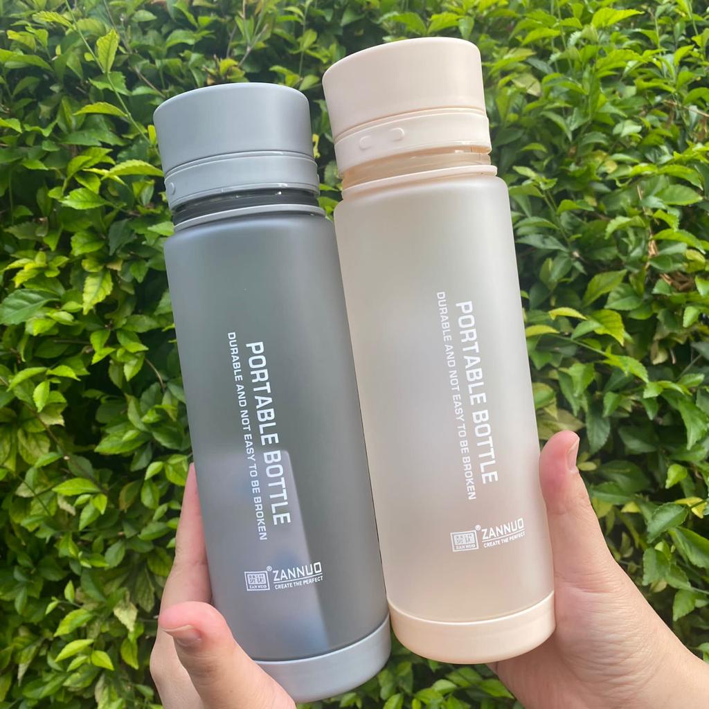 (COD) Tumbler Botol Minum Portable Bottle 1L Warna Bening