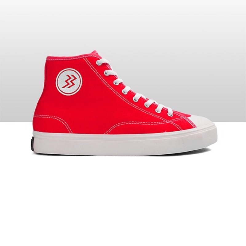 Geoff Max official-Timeless Hi Redd White |Sepatu Pria | Sepatu Wanita|
