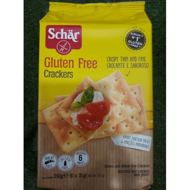 

Schar Crackers gluten free